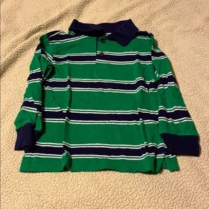 Green Striped Shirt